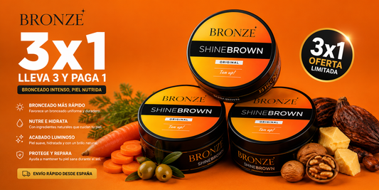Shine Brown® | Bronceado Intenso y Natural en Minutos